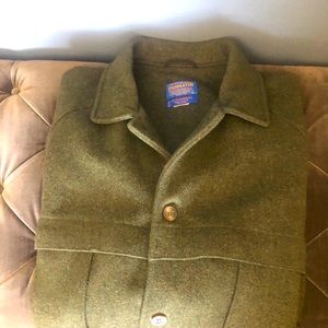 Mens Vintage Pendleton Wool Coat